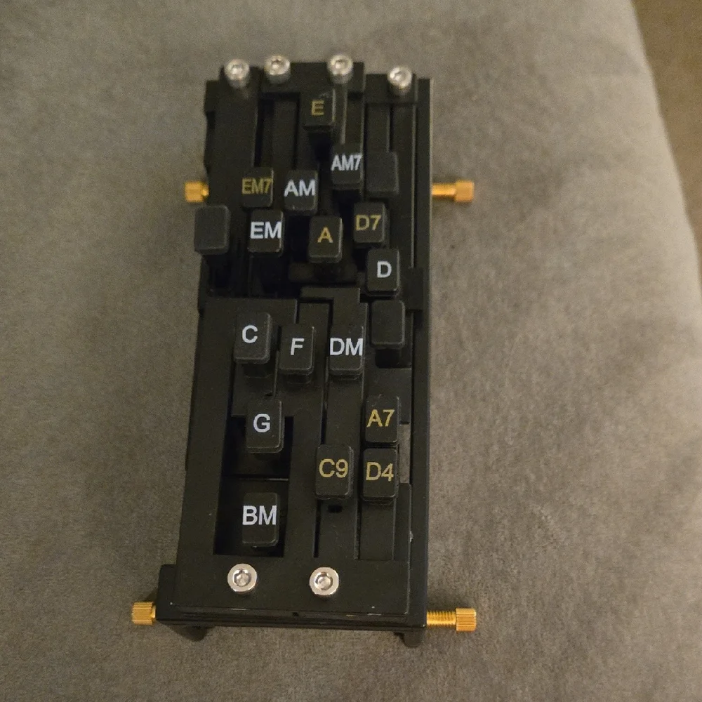 New Chord Presser for Acoustic Guitar great for those with arthritis